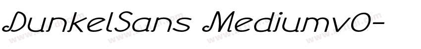 DunkelSans Mediumv0字体转换 DunkelSans Mediumv0字体转换